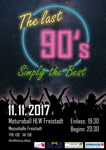 HLW Freistadt Maturaball - The last 90s