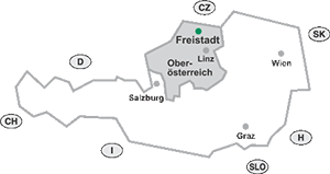 Lage Freistadt